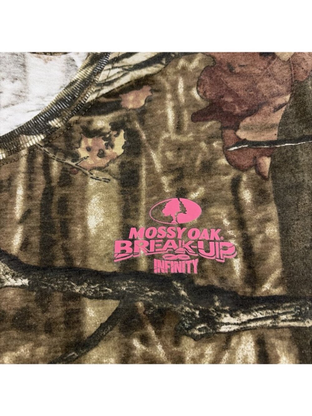 Mossy Oak Break Up Infinity Womens Camouflage Tee XL New - Picture 6 of 10